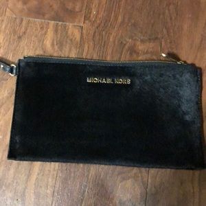 Michael Kors fur clutch